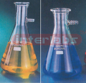 FLASKS FILTERING, BOROSILICATE GLASS